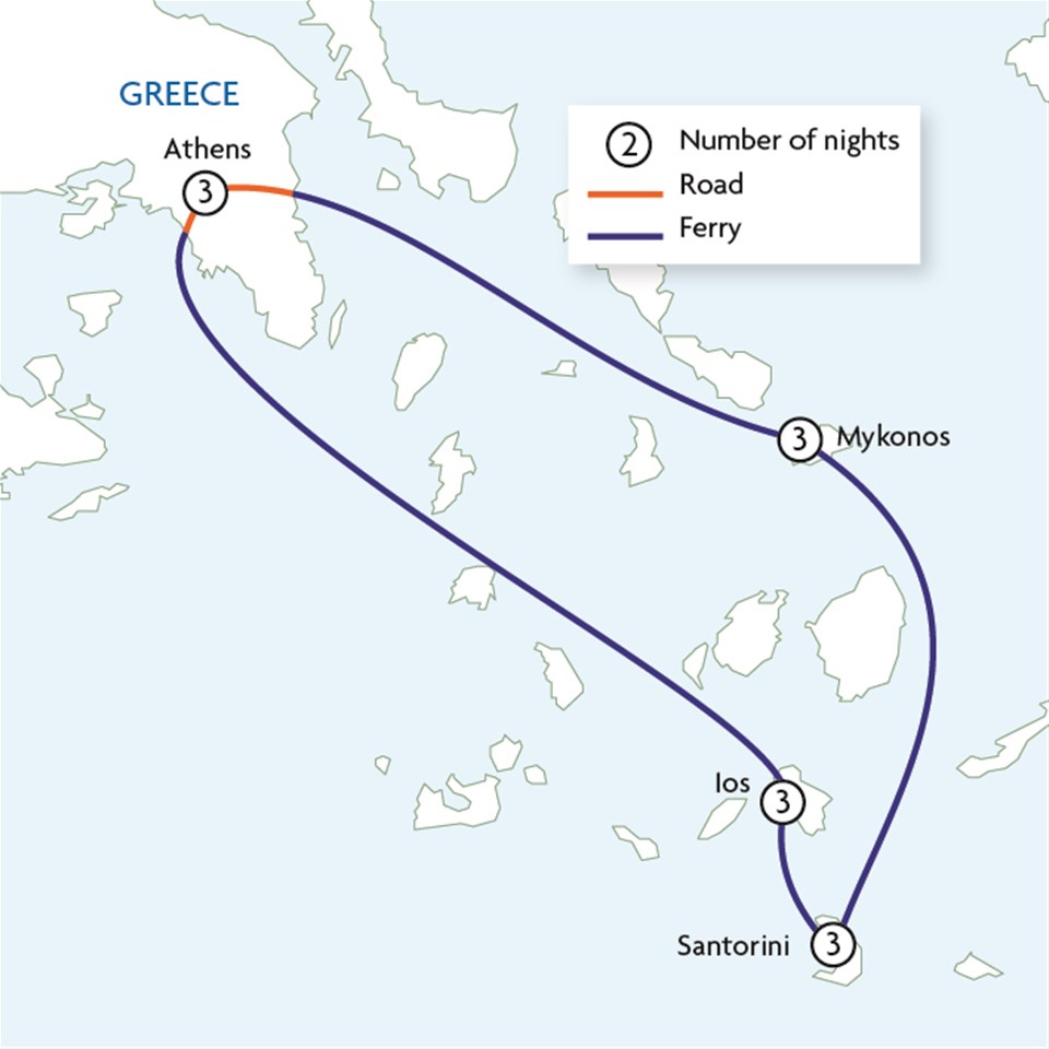 Greek Island Hopping Contiki Trailfinders Ireland